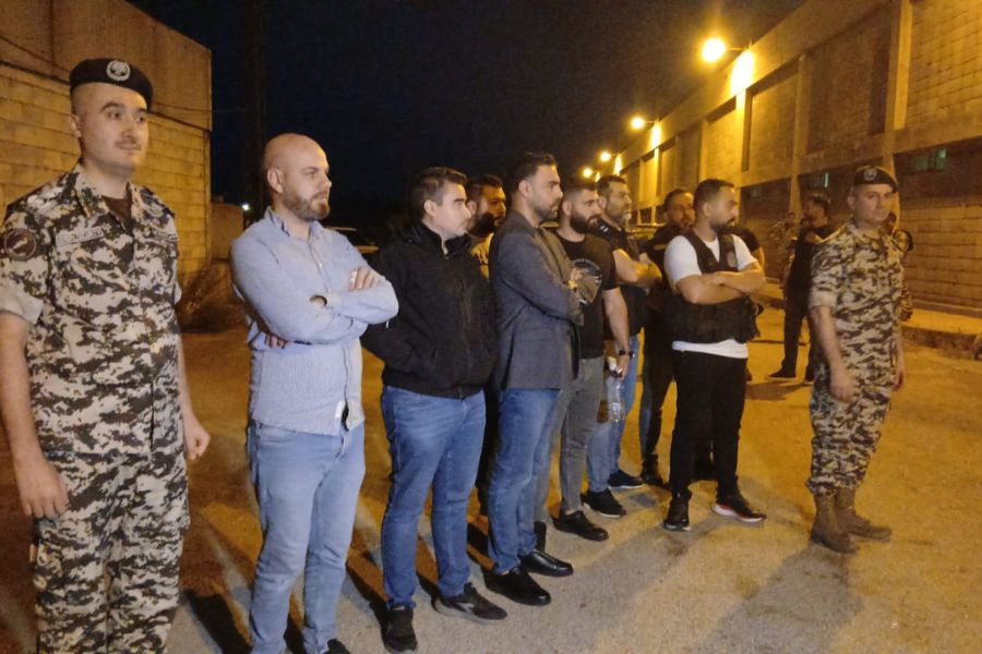 انطلاق القافلة الرابعة لعودة النازحين السوريين من شمال لبنان إلى سورية 
