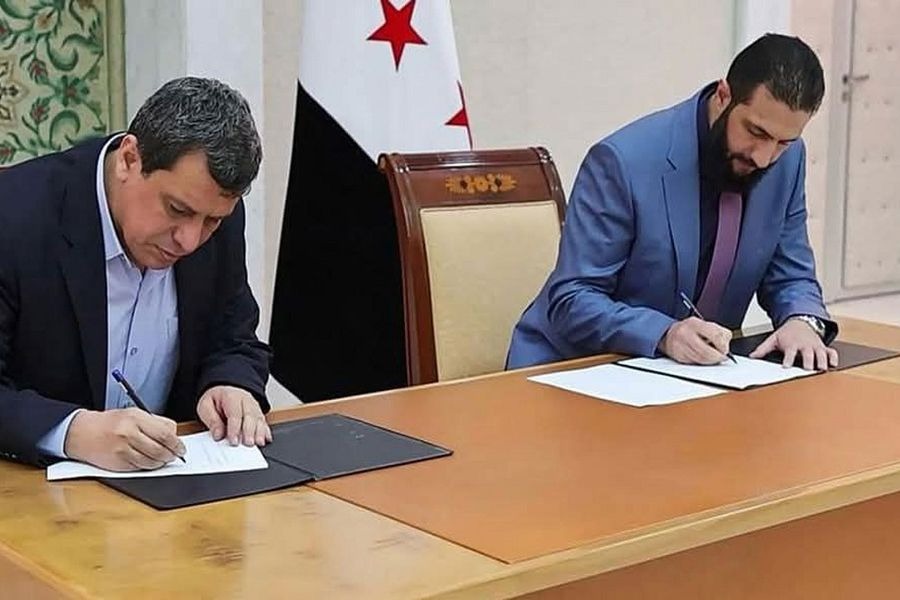 تفاهم بين الحكومة السورية و