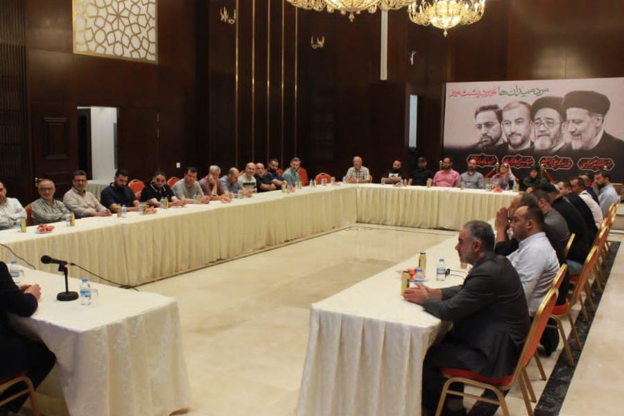 السفارة الإيرانية واصلت استقبال الوفود المتضامنة في مواجهة العدوان الصهيوني