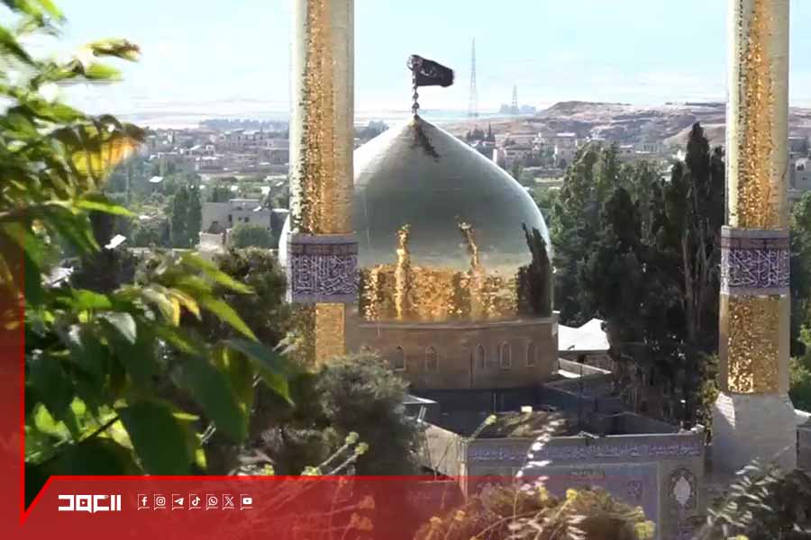 قلوب الوالهين والمعزّين.. عند مرقد خولة بنت الحسين (ع)