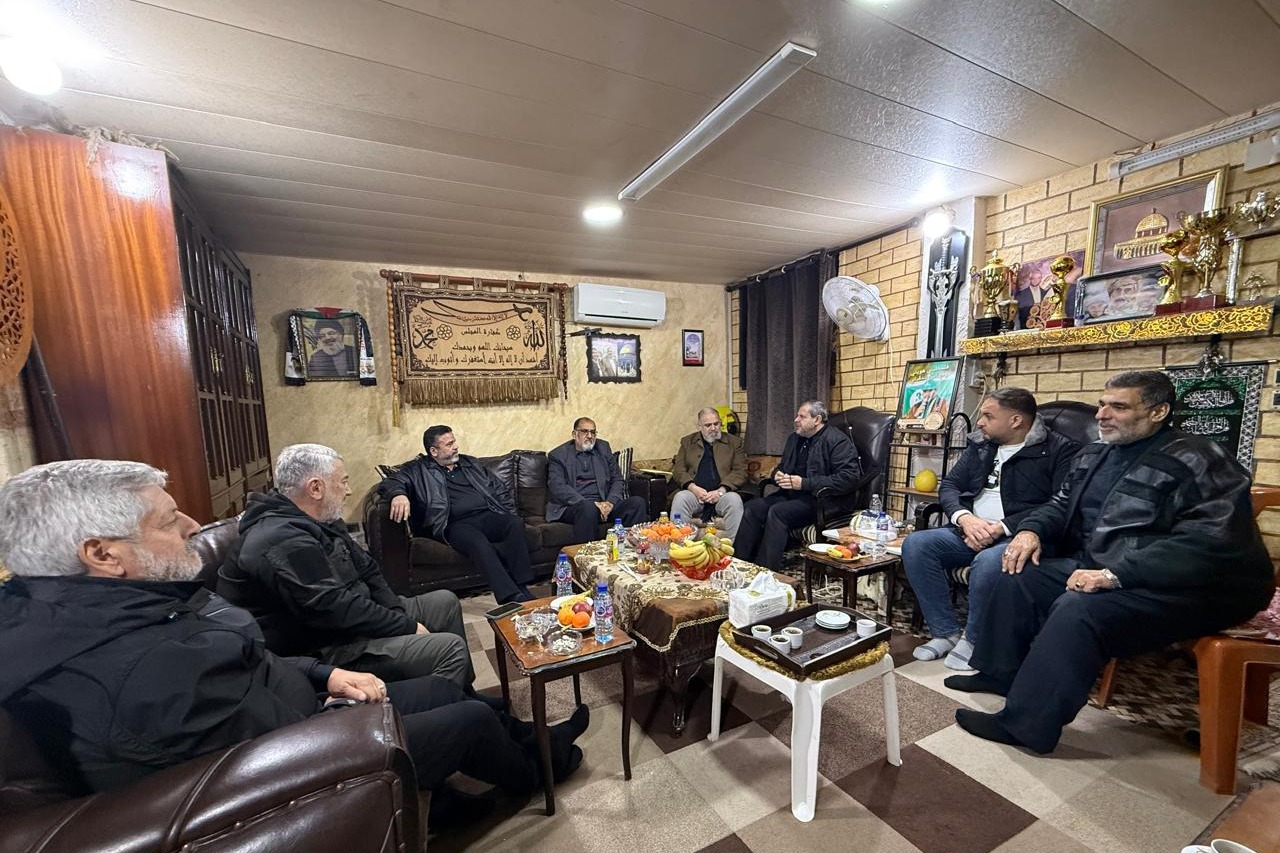 وفد من حزب الله يهنّئ حماس في صيدا بذكرى الانطلاقة ويبارك بالقادة الشهداء