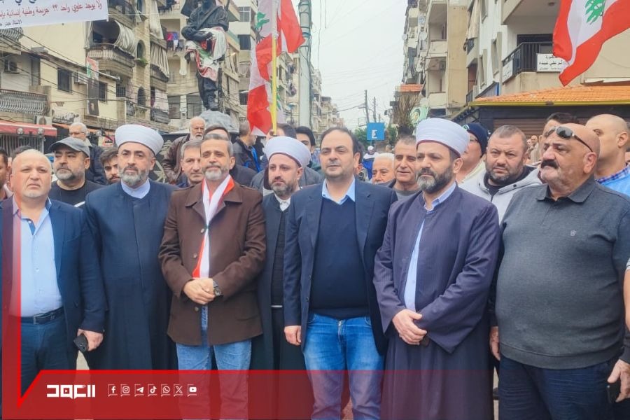 اعتصام في جبل محسن رفضًا لسياسات التهميش والاقصاء