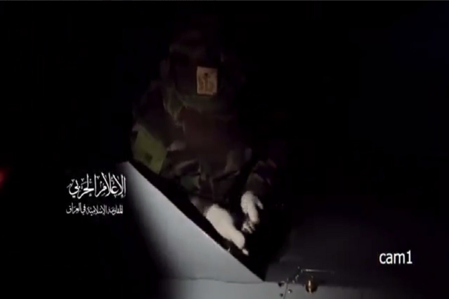 توثيق بالفيديو.. المقاومة العراقية تبث مشاهد لاستهداف القواعد الأميركية بالمسيّرات 