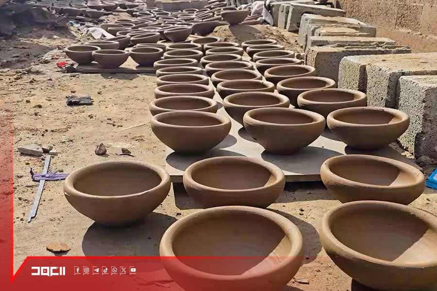 صناعة الفخّار تعود إلى غزة .. نقص حادّ في الأطباق وأواني الطعام!