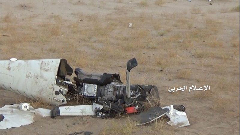 انجازات سلاح الجو اليمني تتوالى .. إسقاط طائرة تجسسية سعودية في الحديدة