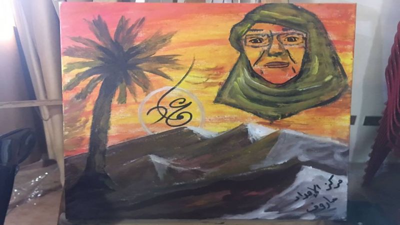 طلاب مراكز الإمداد الرعائية في مرسم