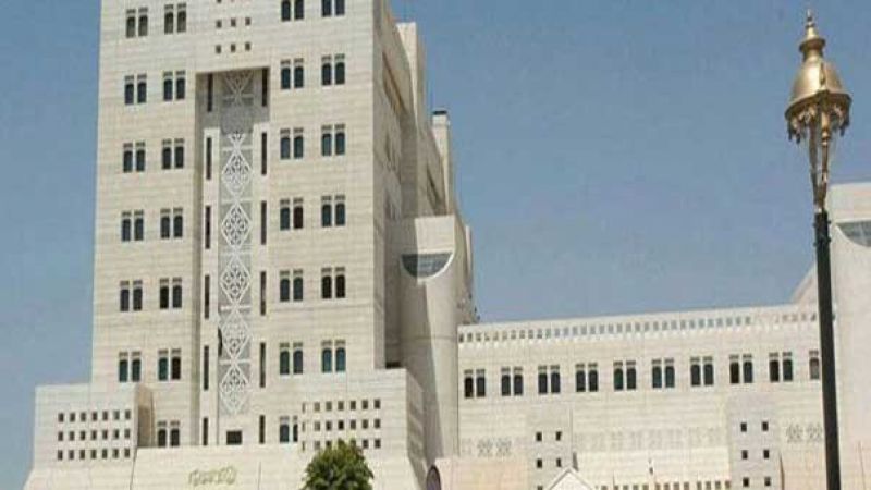 الخارجية السورية رداً على الإعتداءات