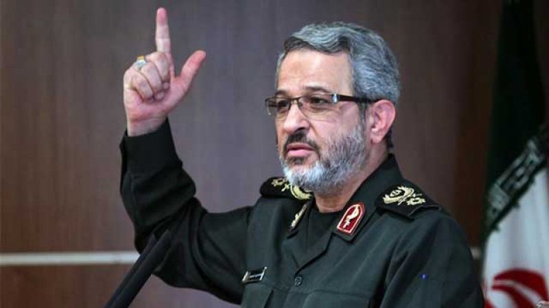 قائد منظمة قوات التعبئة في ايران لـ