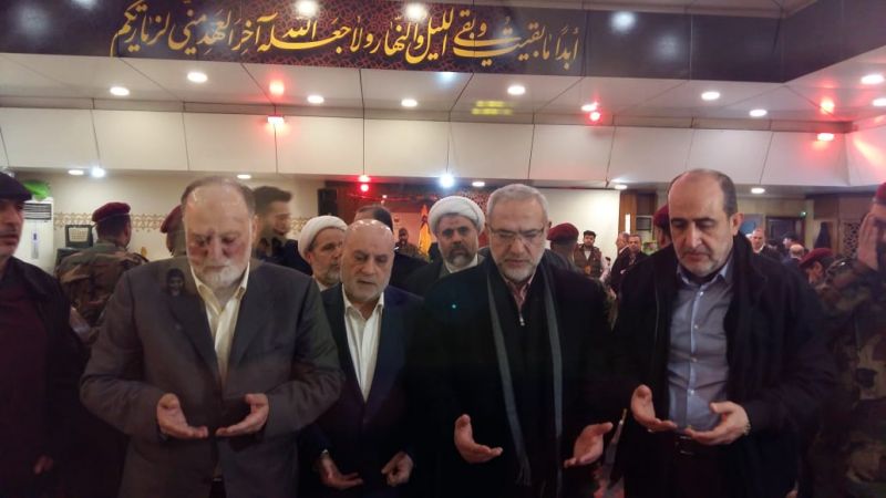 قيادةُ بيروت في حزب الله تزور ضريح مغنية: