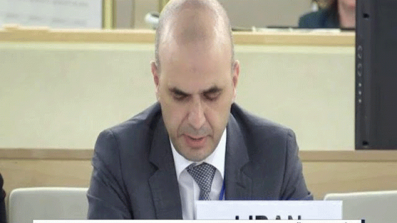 مندوب لبنان في مجلس حقوق الإنسان: حزب الله هو حزب لبناني كبير ونرفض وسمه بـ