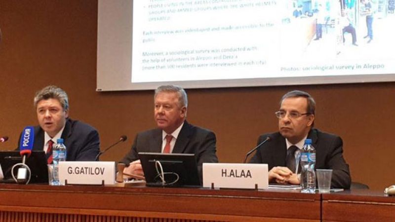 مندوب سورية الدائم لدى الأمم المتحدة: أمريكا وبريطانيا أنشأتا ومولتا
