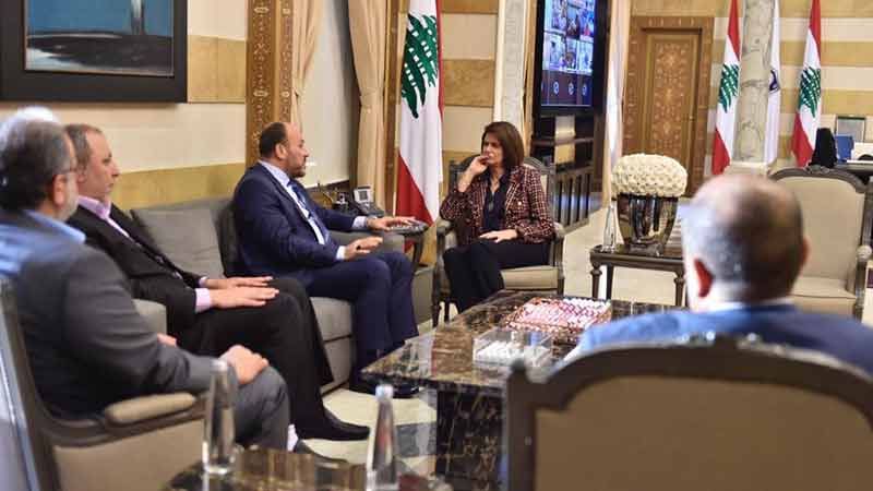 الحسن تستقبل وفدًا من حركة