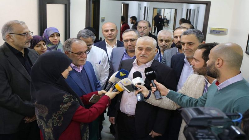 جبق: مستشفى الرسول الاعظم صرح جامعي كبير ونستطيع تحقيق وفر مالي من خلال الدواء