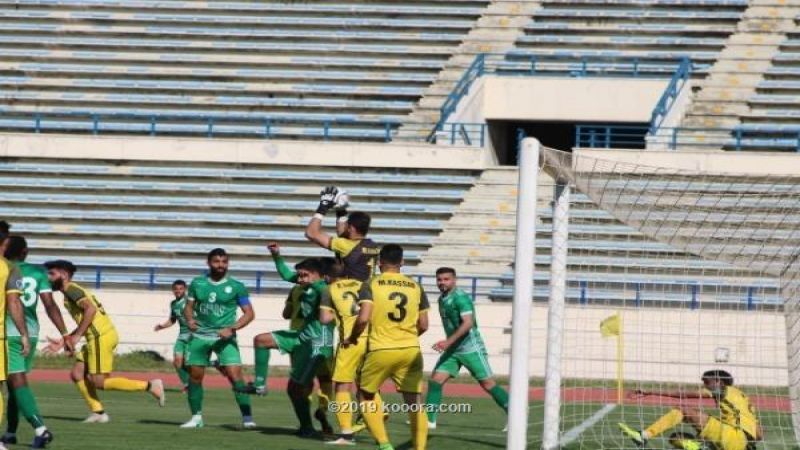 الأنصار يسقط العهد بثلاثية