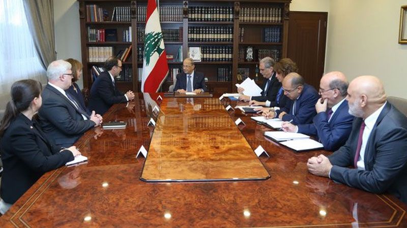 الرئيس عون لموفد الخارجية الأمريكية: