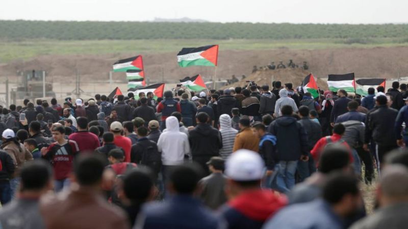 إصابة عشرات الفلسطينيين في جمعة
