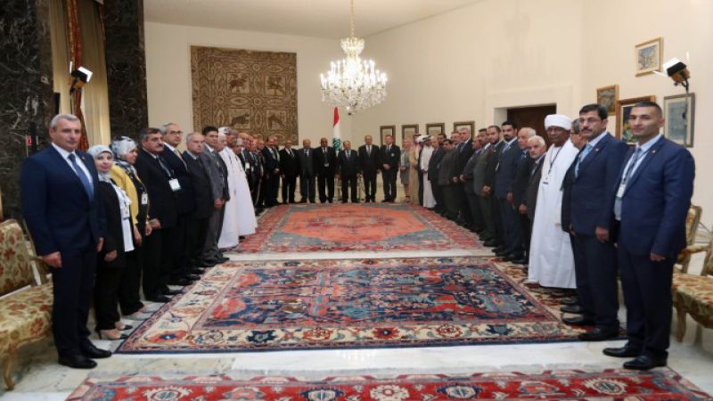 الرئيس عون يدعو الى التنبّه للمخطط الاسرائيلي ضمن