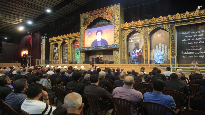 السيد نصرالله: المجلس الأسبوعي المركزي سيكون عن حركة الإمام الحسين 