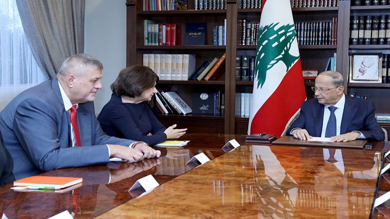 الرئيس عون: نأمل أن يعي المجتمع الدولي خطورة تهديد
