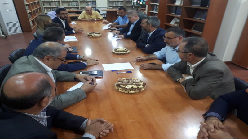كلية الزراعة في الجامعة اللبنانية ووفد وكالة التنمية الفرنسية 