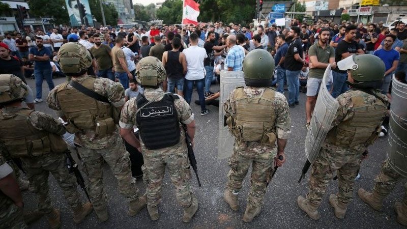 الجيش اللبناني أعاد فتح طريق الزوق وجل الديب