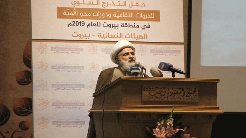 الشيخ قاسم: على من يتحمّل المسؤولية أن لا يراهن على 