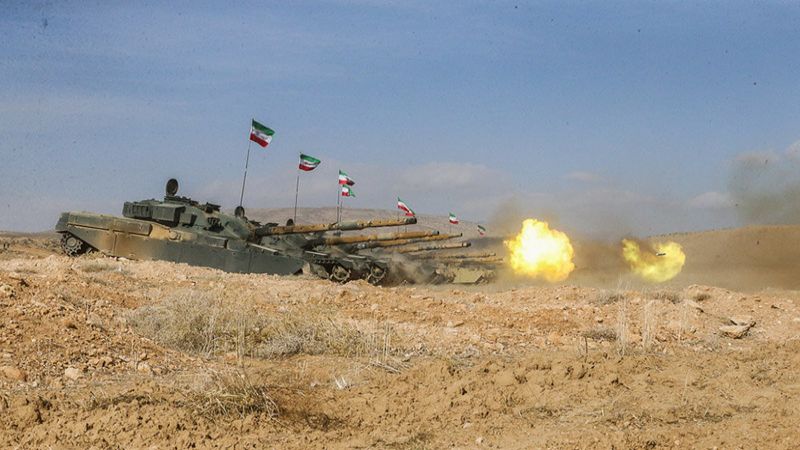 بالصور: تدريبات القوات البرية التابعة للجيش الإيراني