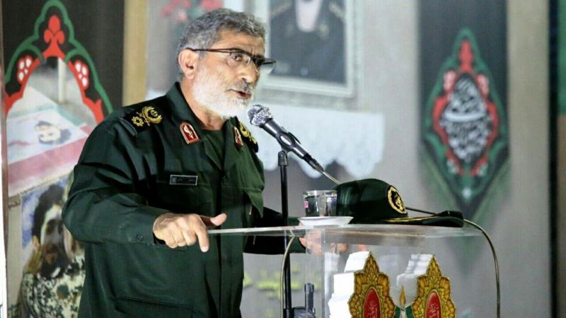 بأمرٍ من الإمام الخامنئي.. العميد اسماعيل قاآني قائدًا لـ