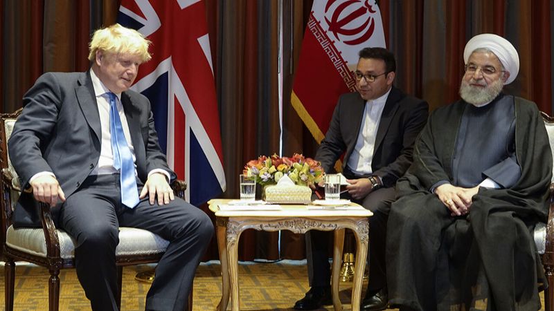 روحاني لرئيس وزراء بريطانيا: لولا جهود سليماني لما حظيتم بالأمن والاستقرار