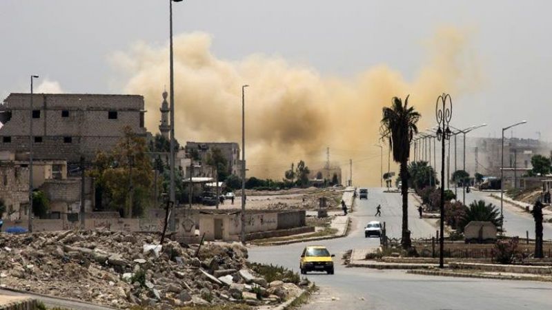 أحياء حلب تحت قصف الإرهابيين