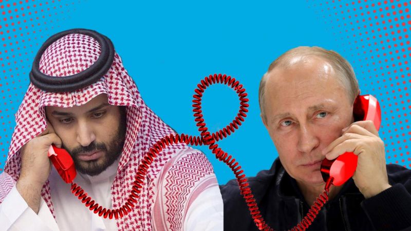 بوتين وابن سلمان يبحثان خفض إنتاج النفط قبل مؤتمر