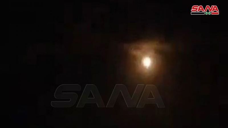الدفاعات السورية تتصدى لعدوان