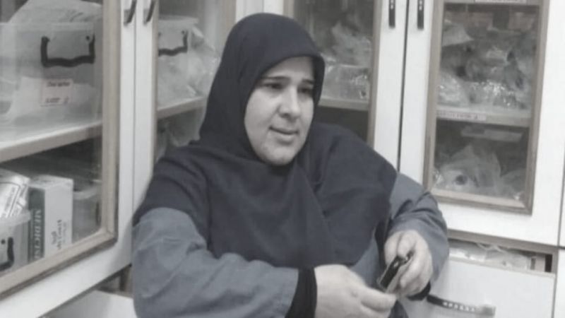 الممرّضة زينب حيدر .. شهيدة جديدة في حرب