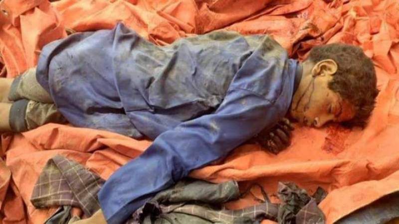 اليمن: إرتفاع عدد شهداء مجزرة العدوان في الجوف الى 20