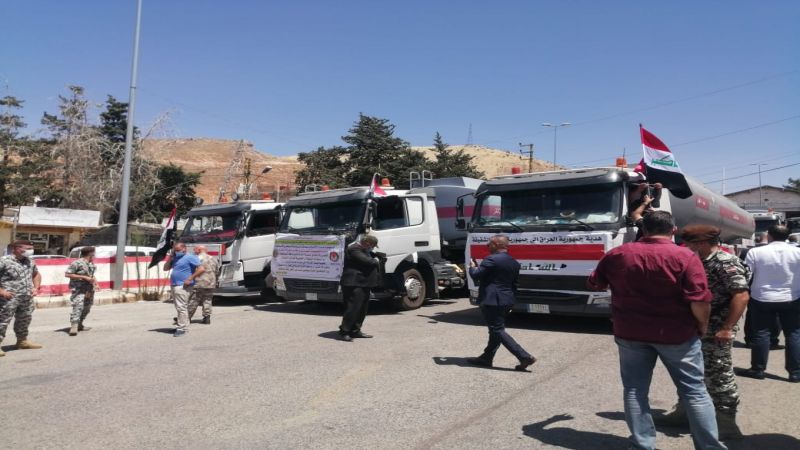 قوافل النفط العراقي تصل إلى بيروت.. غجر: الحمولة مخصصة لكهرباء لبنان