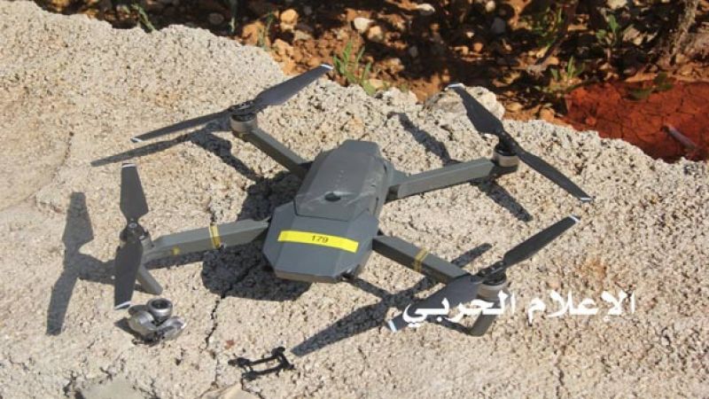 المقاومة تعرض درون التصوير العسكرية الصغيرة من نوع 