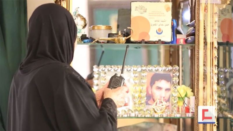 والدة الشهيد حسن المصري: 