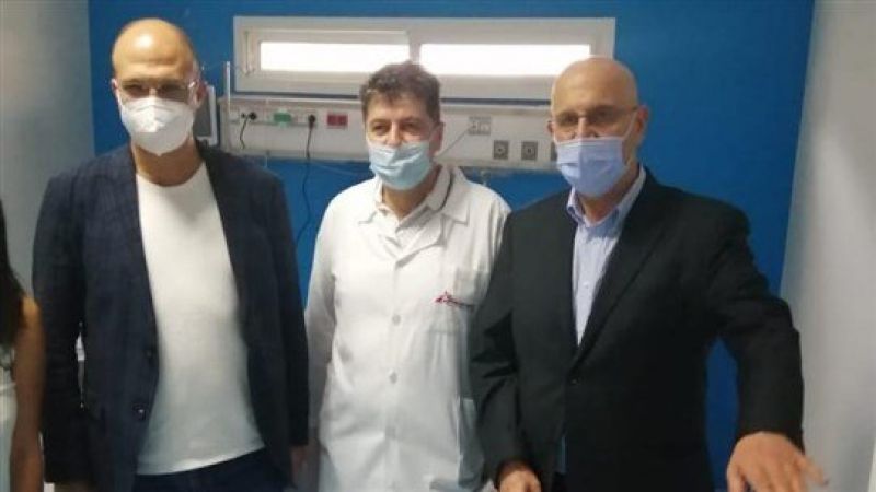 وزير الصحة افتتح القسم الخاص بـ