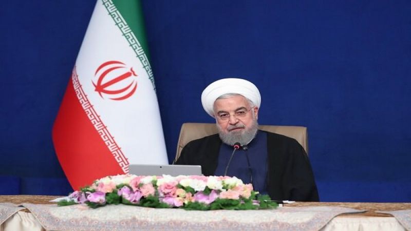 روحاني: الحظر الأمريكي الظالم حال دون وصول الأدوية والمواد الغذائية الى إيران