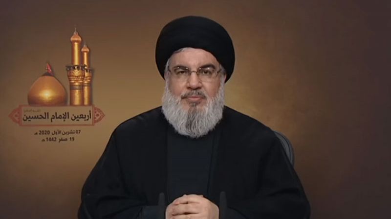 السيد نصر الله: الوعي وانتصار الثورة الإسلامية فتحت الأبواب لزيارة الإمام الحسين (ع)