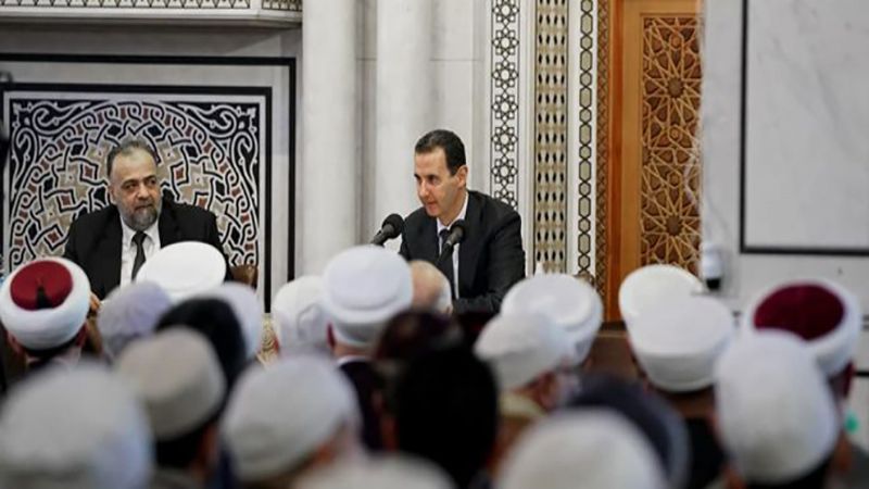 الرئيس الأسد في اجتماع وزارة الأوقاف: الدين لا ينتصر بالغضب إنّما بالتّطبيق الصّحيح في المجتمع
