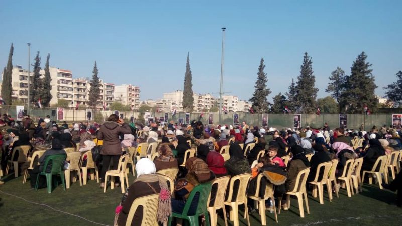 محافظة حماة السورية تحتفي بالشهيد قاسم سليماني