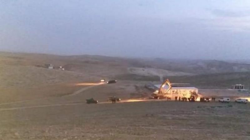 همجية الاحتلال المستمرّة: هدم مسجد 