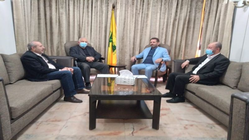 حزب الله استقبل وفدًا من 