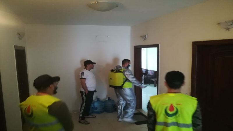 لجان مكافحة كورونا بمنطقة صيدا في حزب الله: 10111 مستفيدٍ خلال نيسان 2021