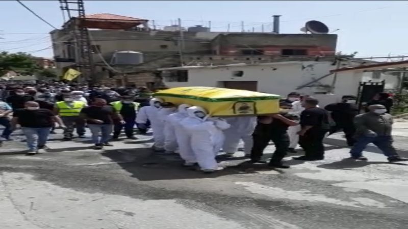 حزب الله يشيّع الفقيد المجاهد محمد رضا مكي في رومين