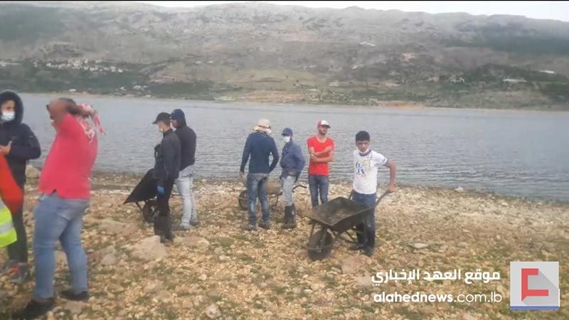 السيطرة على الكارثة البيئية في بحيرة القرعون