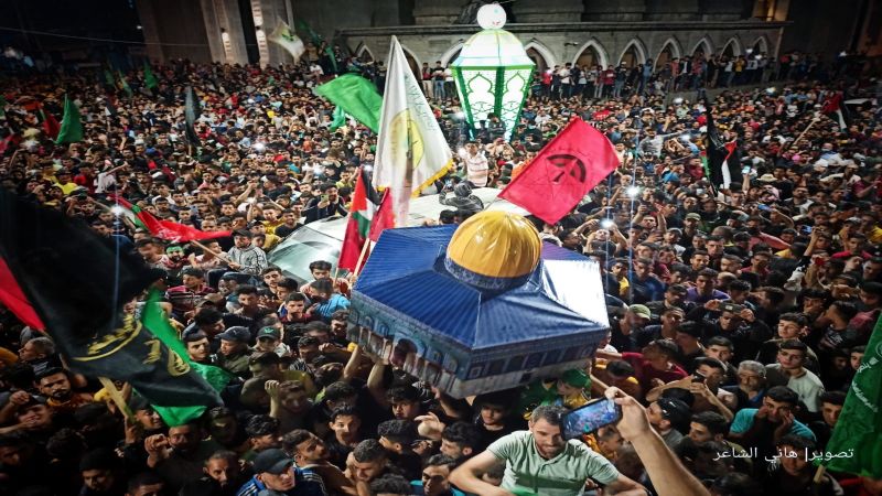 احتفالات في فلسطين بانتصار المقاومة بعد دخول وقف إطلاق النار حيز التنفيذ