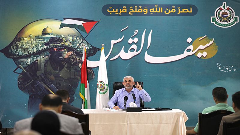 السنوار: تنسيقٌ عالٍ بين المقاومتين الفلسطينية واللبنانية في معركة 