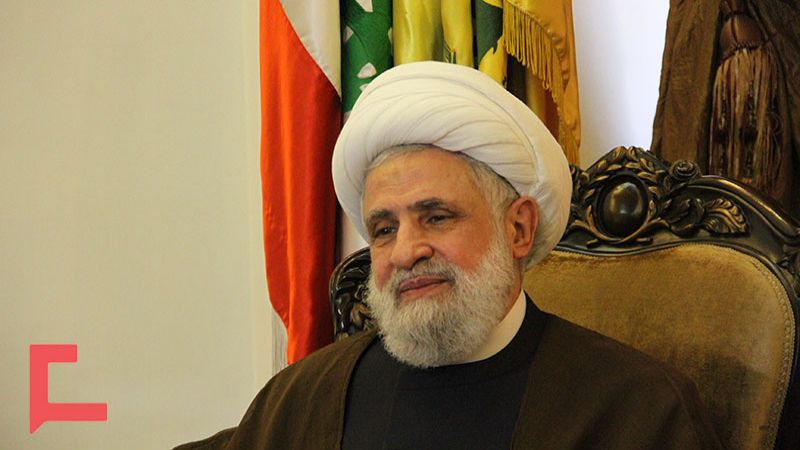 نائب الأمين العام لحزب الله يطمئن عبر 